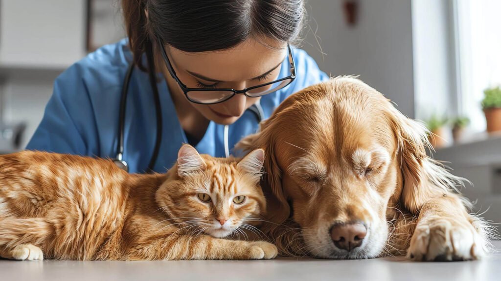 Imagem de doenças comuns em cães e gatos
