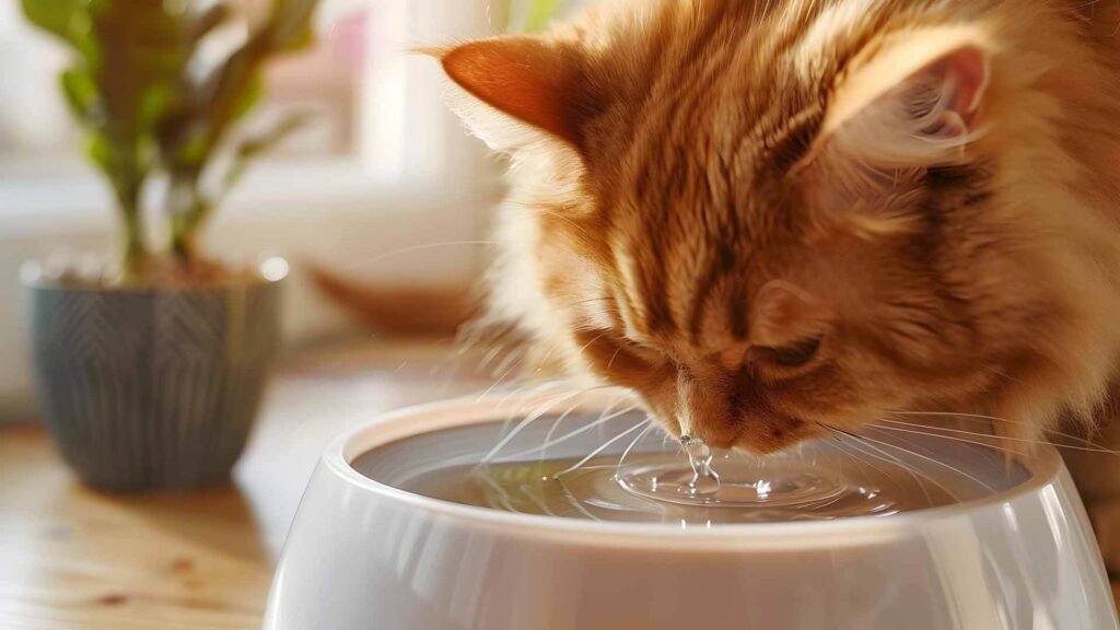 Como Fazer Seu Gato Beber Mais Água no Calor 7 Imagem de como fazer seu gato beber mais água no calor